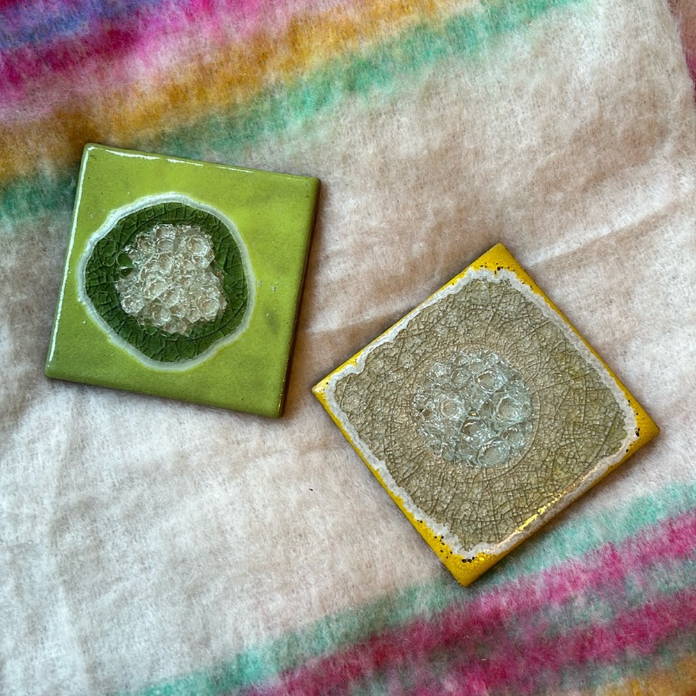 Anthropologie Geode Coasters